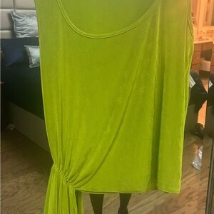 Lime Green Sleeveless Top